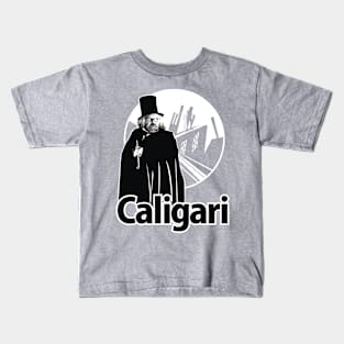 The cabinet of Dr. Caligari Kids T-Shirt